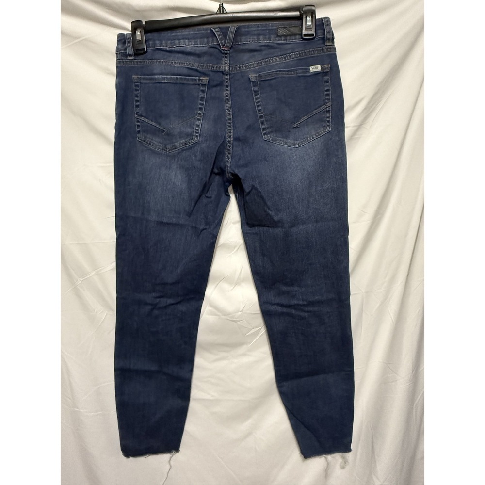Vans Skinny Jeans Mens 30x30 Blue Distressed Stretch Denim - Picture 9 of 16